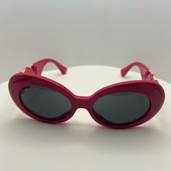 Versace Pink Sunglasses Luxurious Accessories - Picture 4 of 6